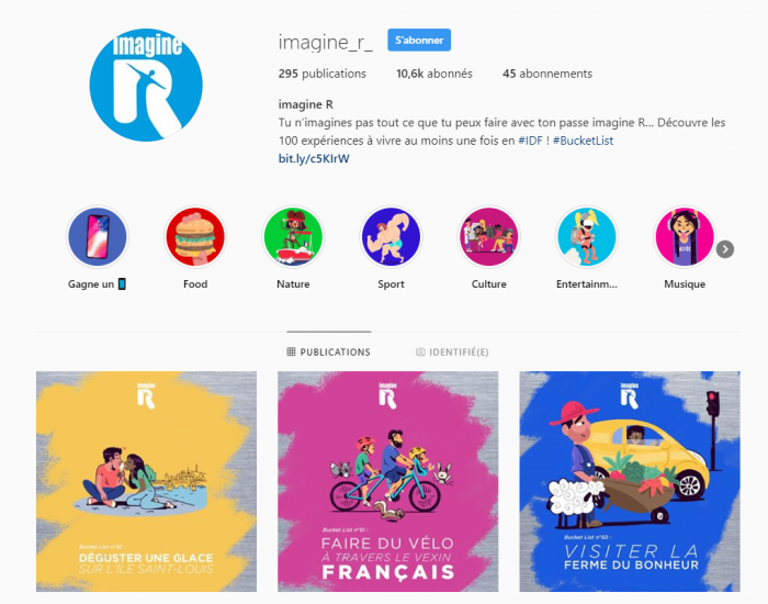 Étudiant : souscrivez ou renouvellez votre forfait imagine R en ligne