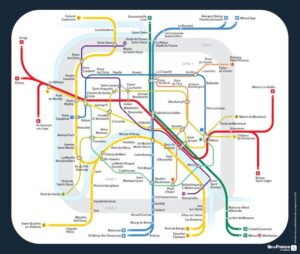 Fête de la musique : plan des lignes et métro et RER