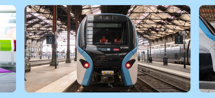 3 photos de RER NG pour illustrer le jeu concours #DansmonRERNG.