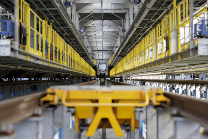 Photo d'un centre de maintenance.