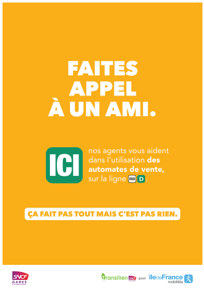 Un des visuels de la campagne "Ça fait pas tout mais c’est pas rien !".