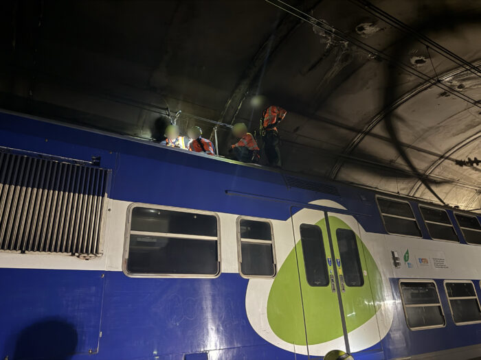 Photo des équipes techniques pendant l'incident du mardi 18 août 2026.